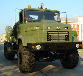 Праворульный «КрАЗ-6322» «Солдат»