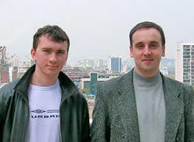 Євген Галенін (ліворуч) і Олег Сідлецький