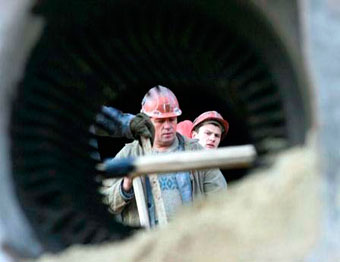 Роботи на «Межирічанській» більше­ схоже на ліквідацію шахти, а не аварії (Фото: ZAXID.NET)