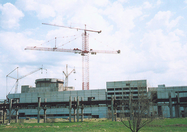 Майбутня парогазова електростанція в Щолкіно